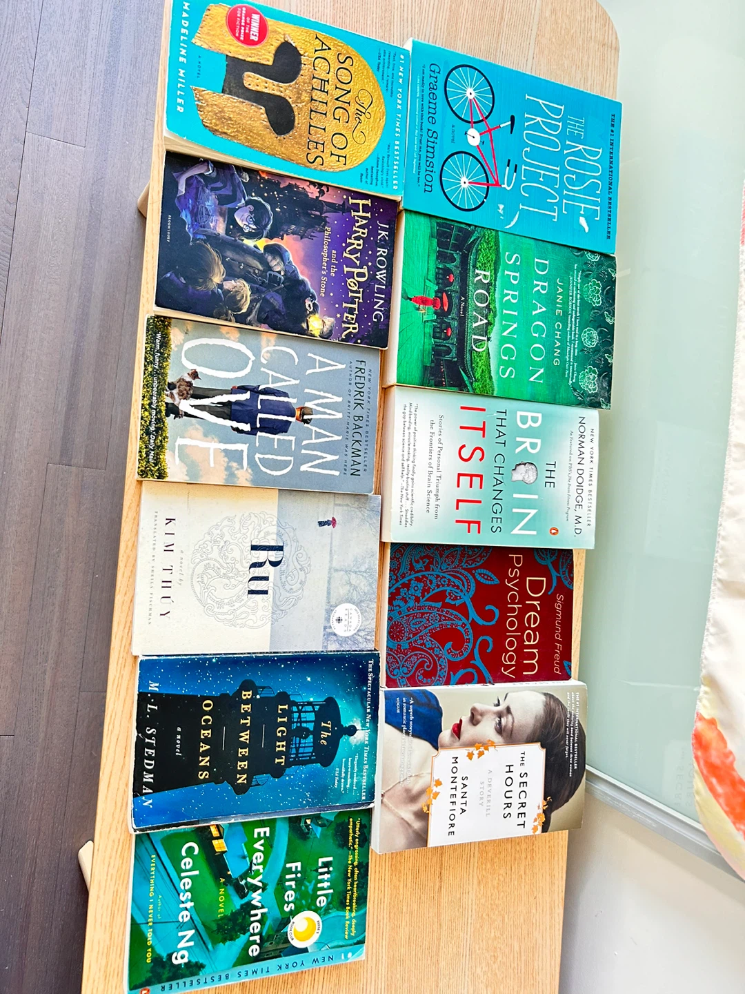 A Man Called Ove, Little Fires Everywhere Books