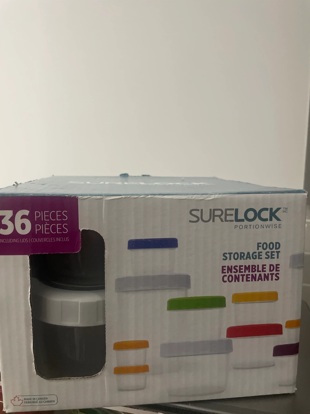 SureLock Portionwise 36-Piece Food Storage Set