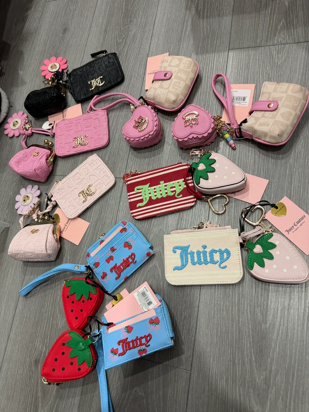 Juicy Couture Coin Purses and Card Holders