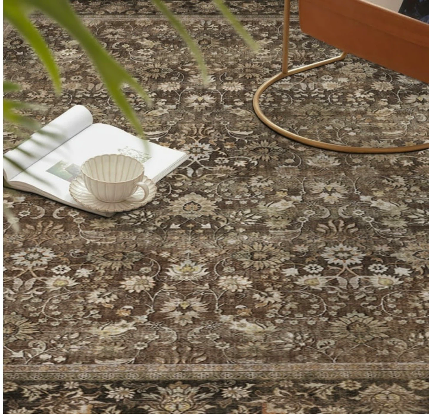 Traditional Floral Area Rug 8 x 10 - photo 2