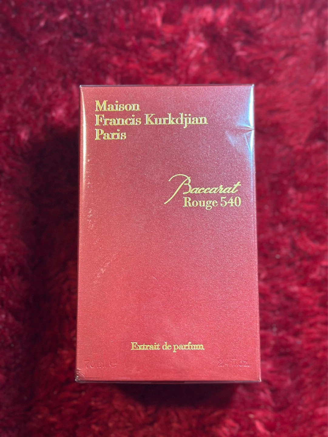 Baccarat Rouge 540 Extrait de Parfum 70ml