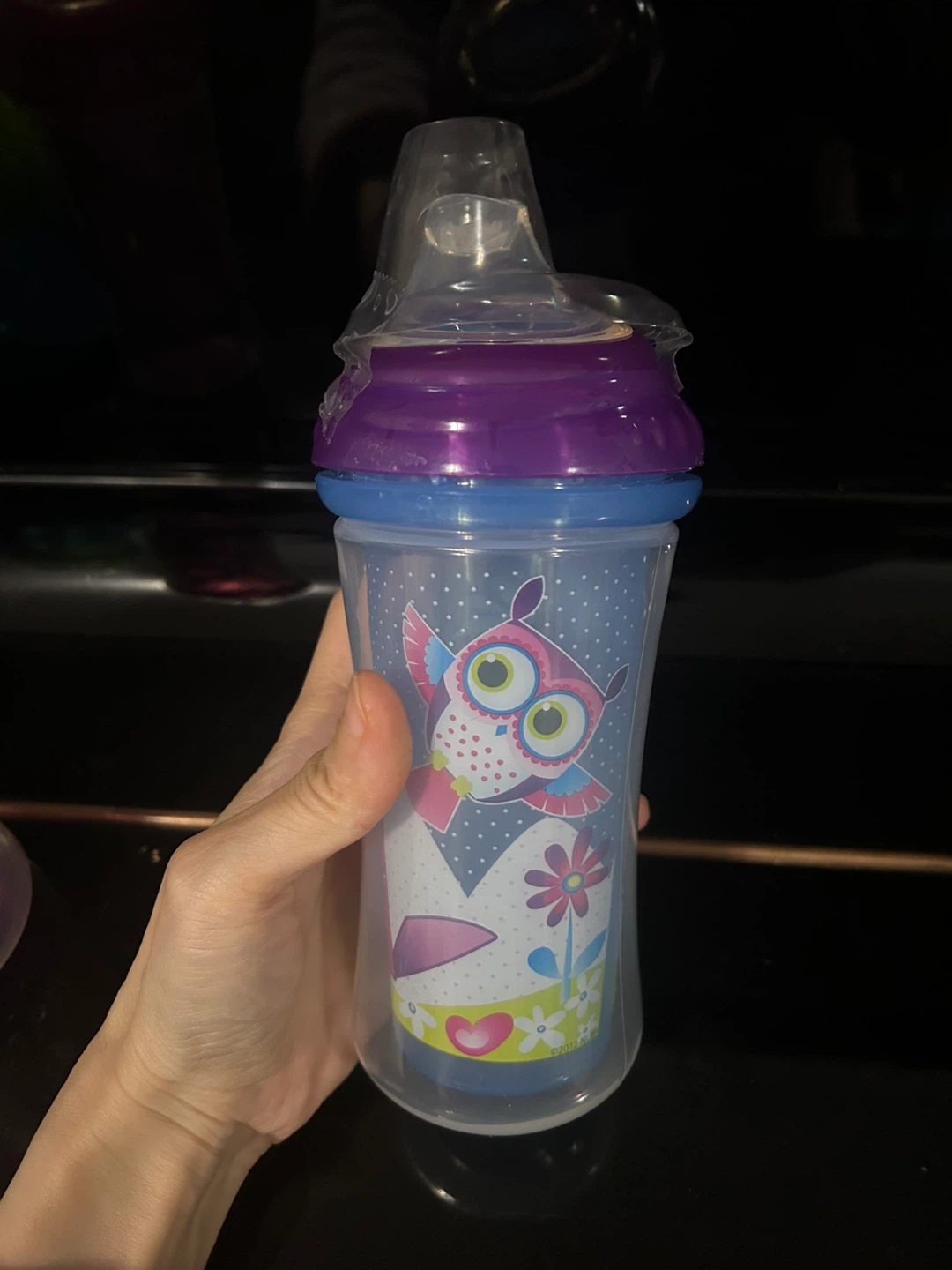 Brand New NUK Nuby Owl Sippy Cup - photo 3
