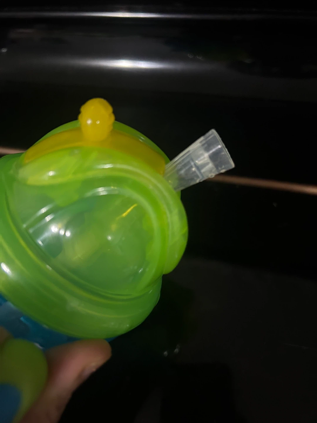 Brand New Nuby Blue & Green Straw Sippy Cup - photo 4
