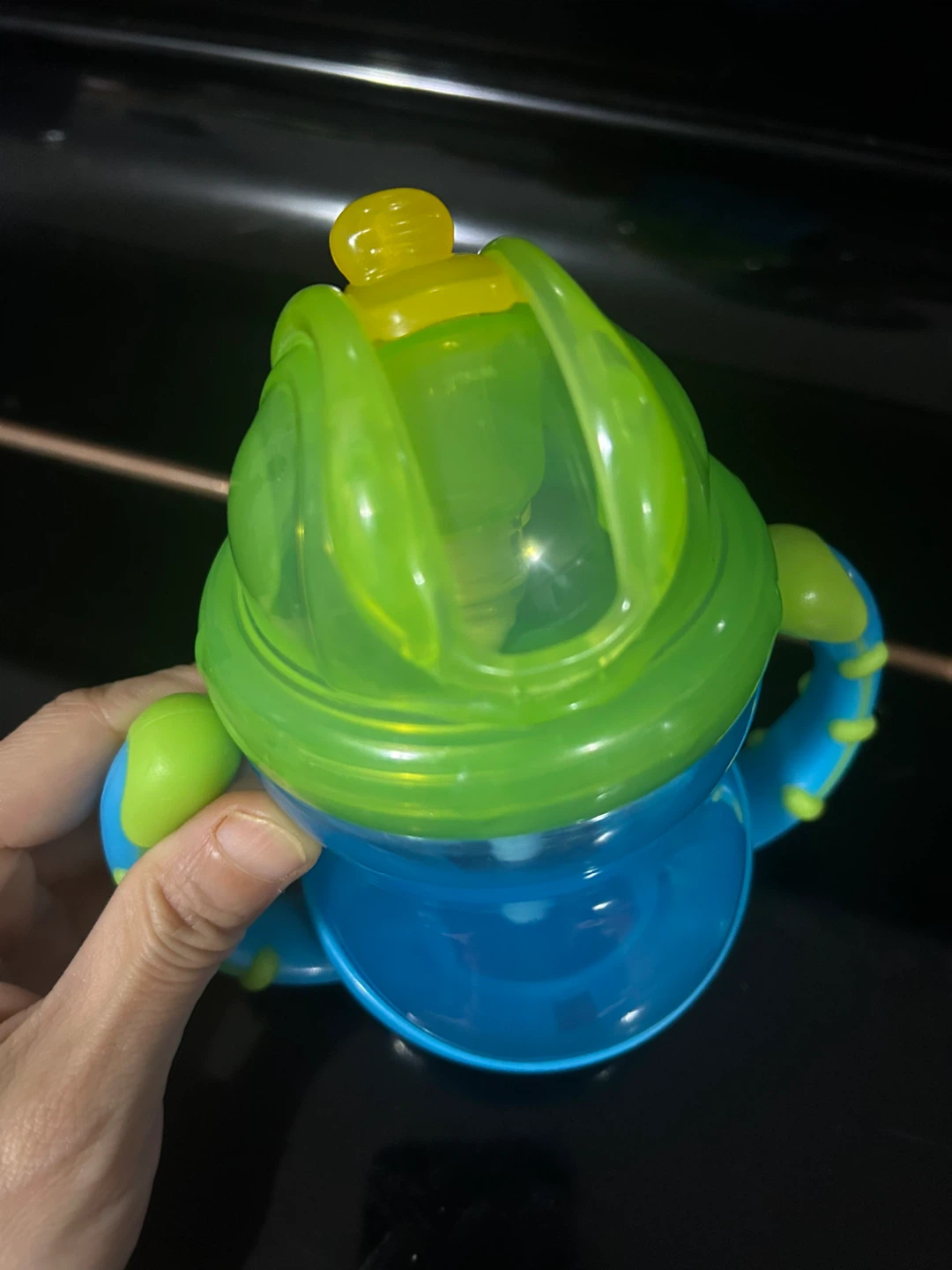 Brand New Nuby Blue & Green Straw Sippy Cup - photo 5