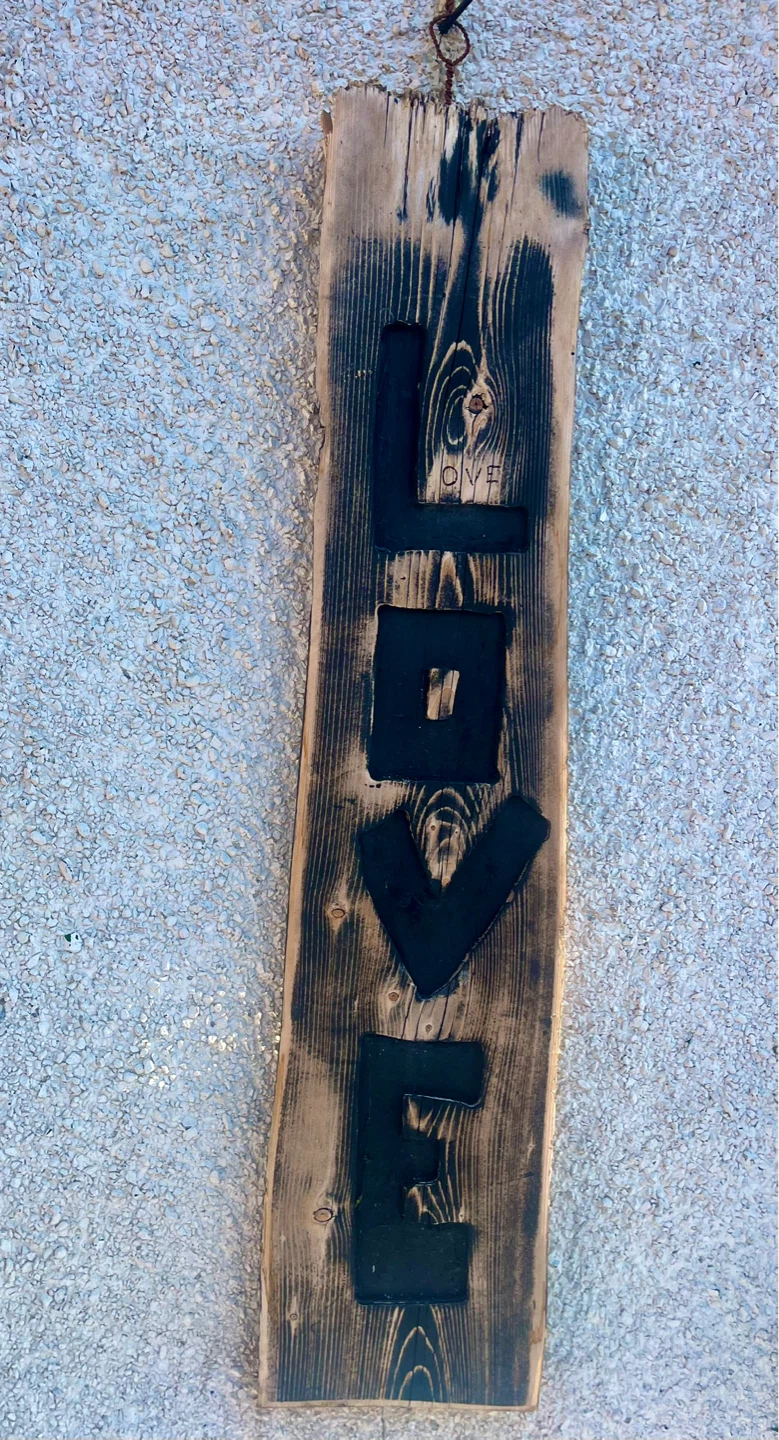 Handmade Wooden Sign - photo 2