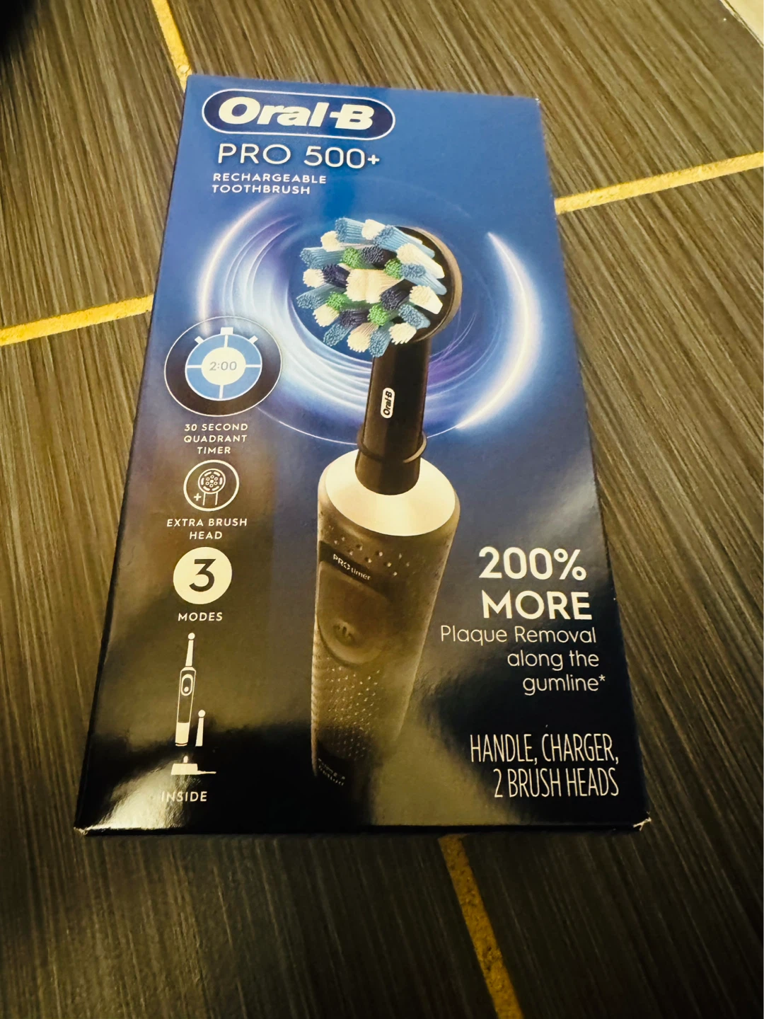 Oral-B Pro 500+ Rechargeable Toothbrush - photo 3