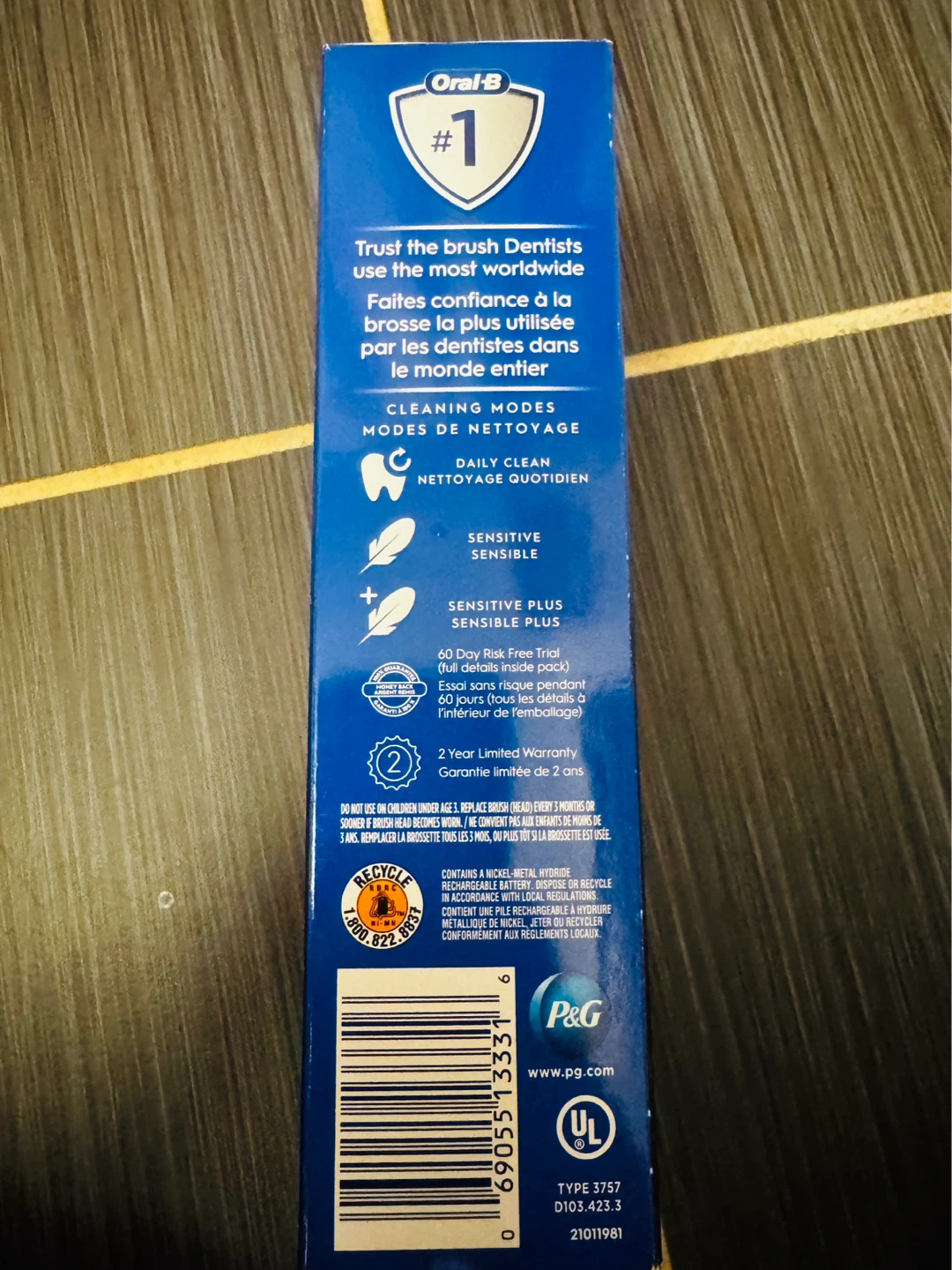 Oral-B Pro 500+ Rechargeable Toothbrush - photo 4