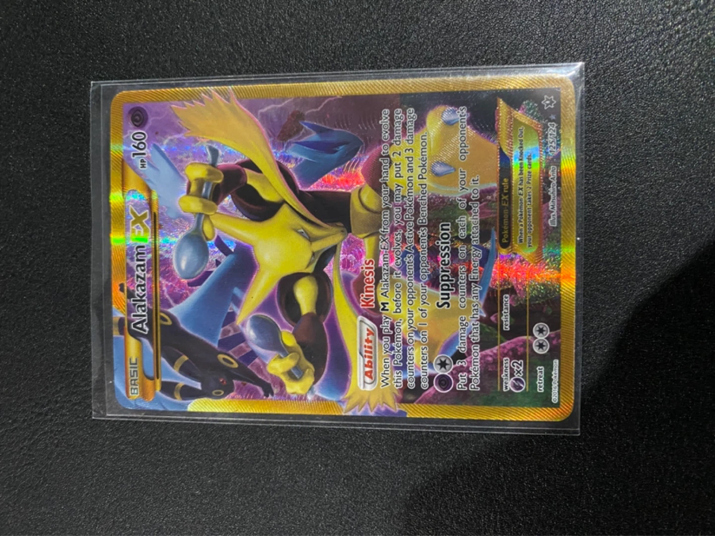 Alakazam EX Pokemon Card
