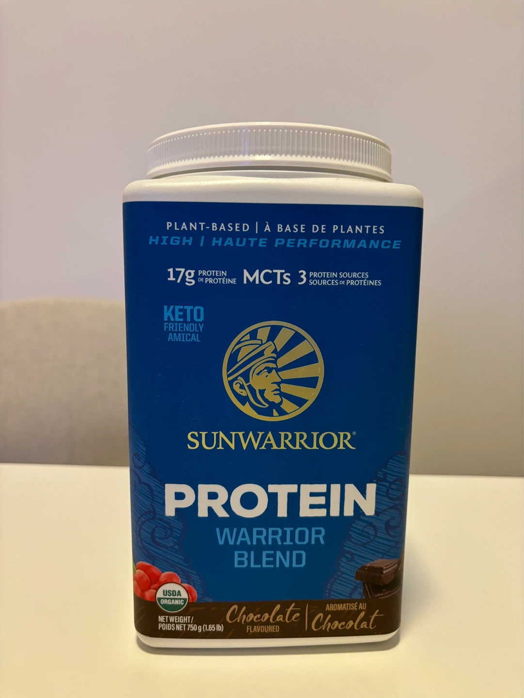 Sunwarrior Warrior Blend Chocolate Protein 750g