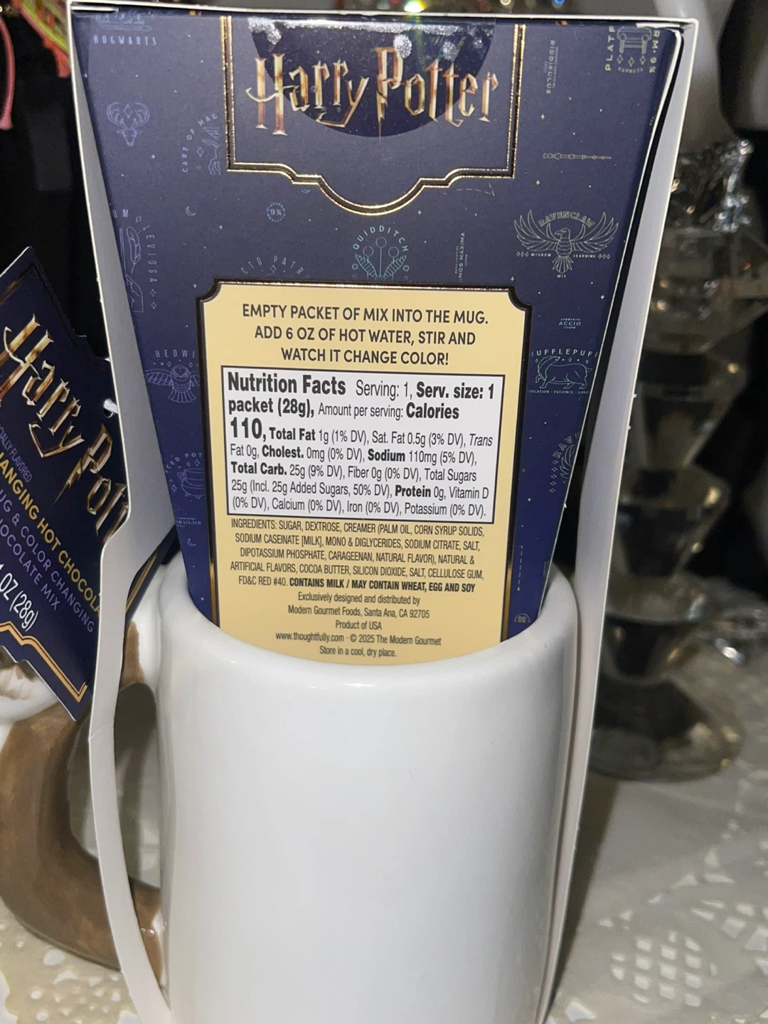 Harry Potter Color Changing Hot Chocolate Mug Set - photo 3