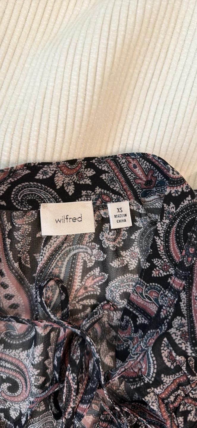 Wilfred Paisley Print dress XS - photo 2