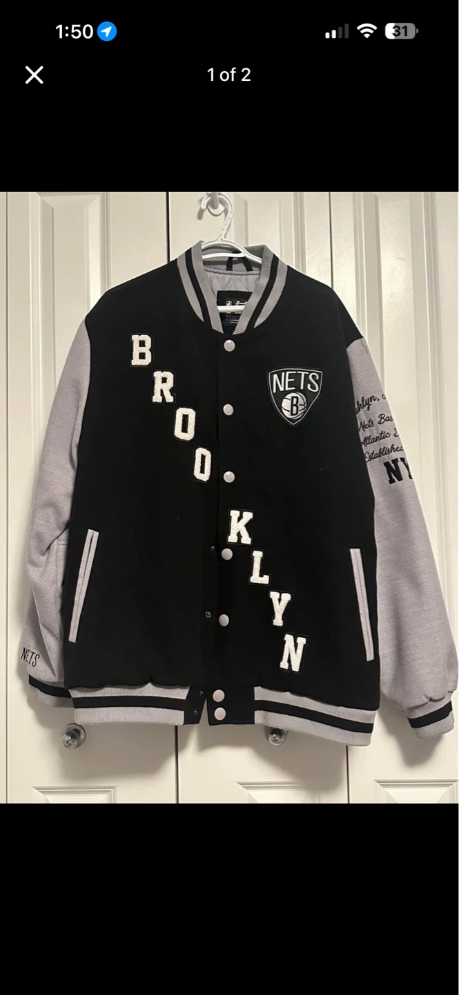 Brooklyn Nets Varsity Jacket