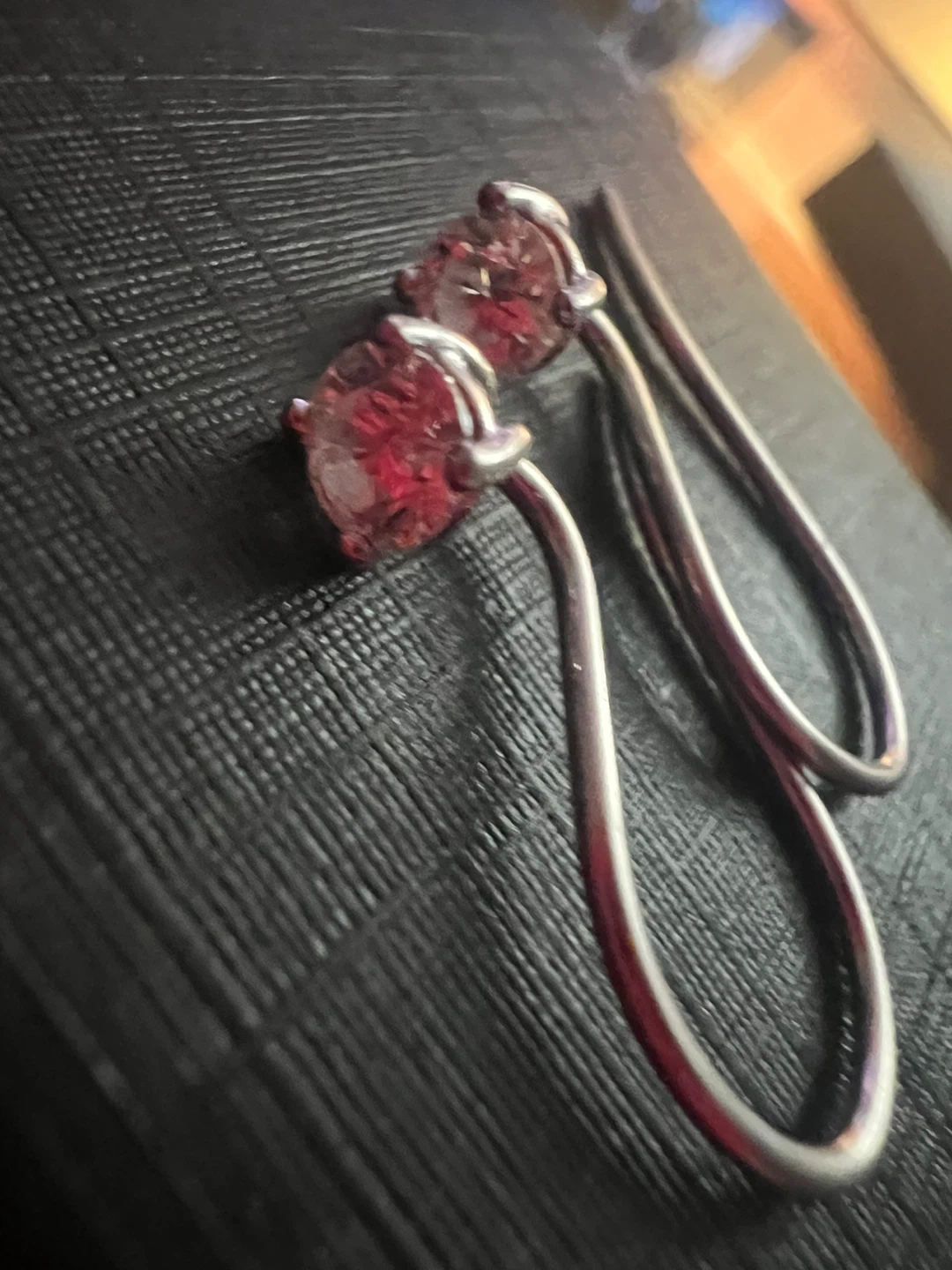 Platinum diamond Earrings 0.60 CTW - photo 4