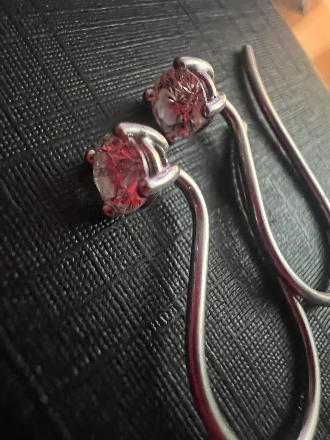 Platinum diamond Earrings 0.60 CTW - photo 3