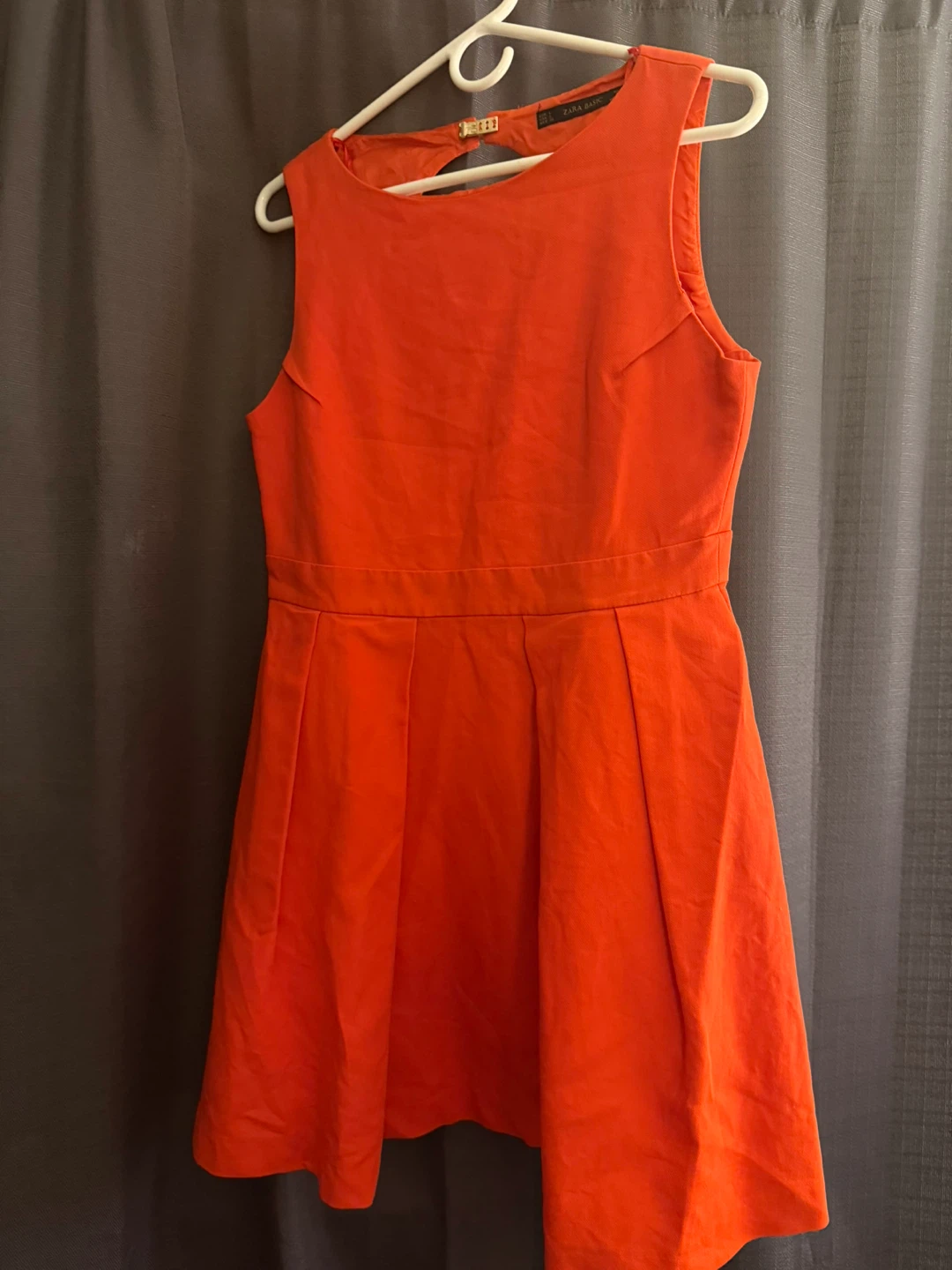 Orange Sleeveless Dress - photo 3