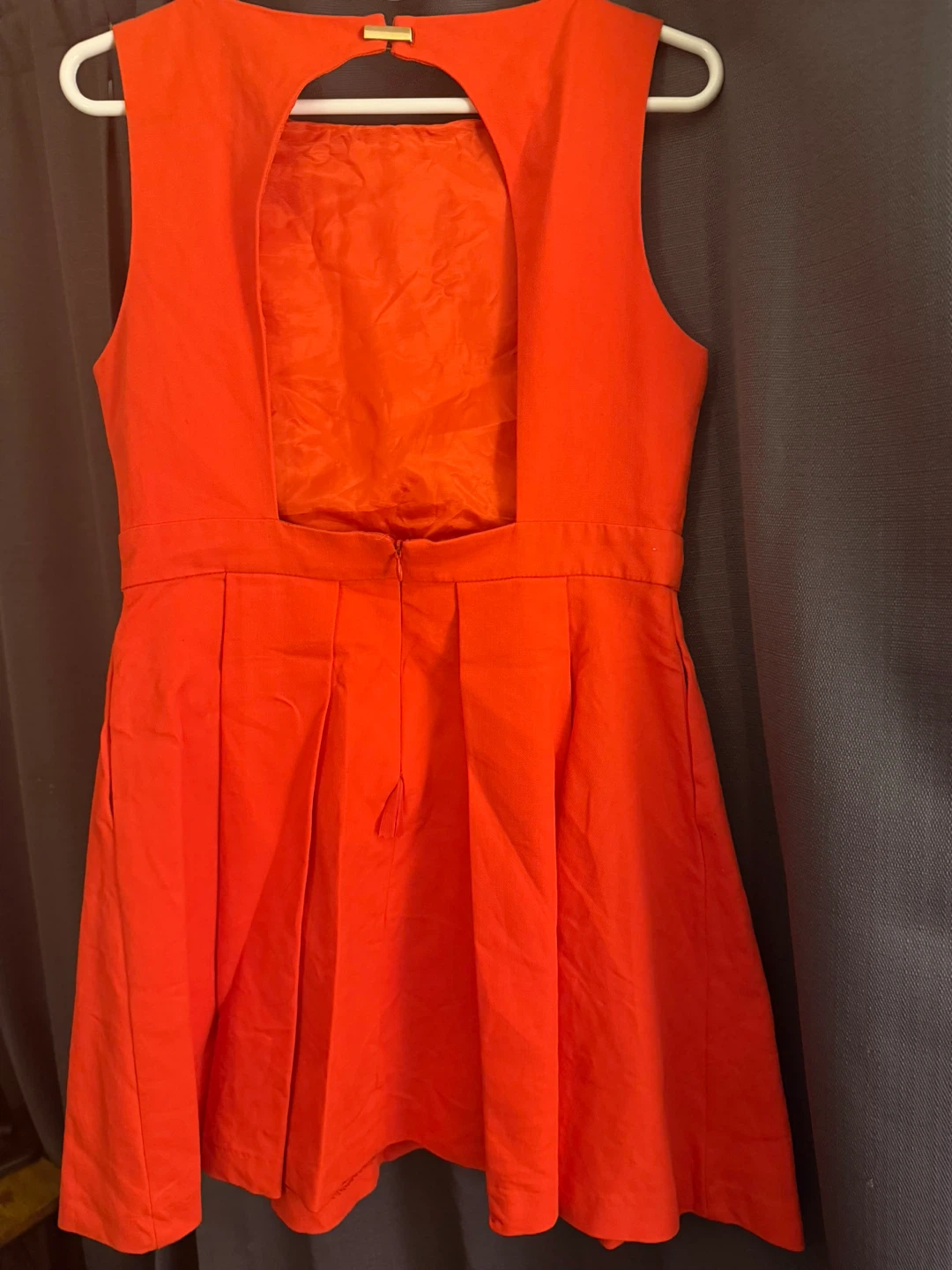 Orange Sleeveless Dress - photo 2