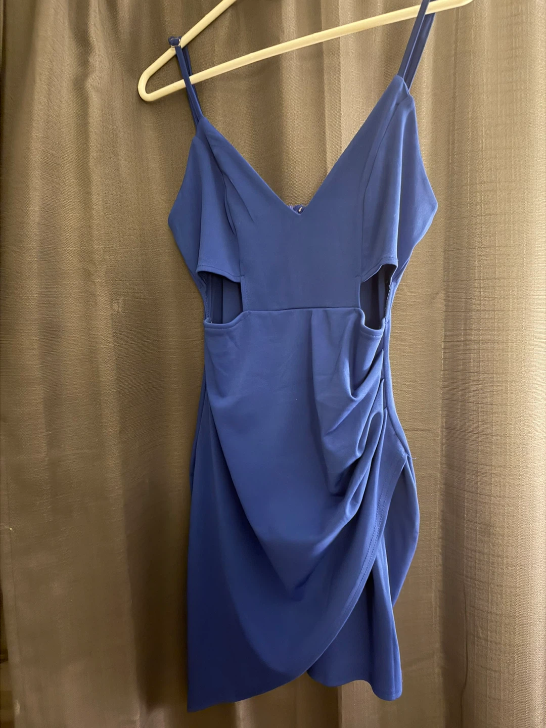Blue Bodycon Dress - Size L