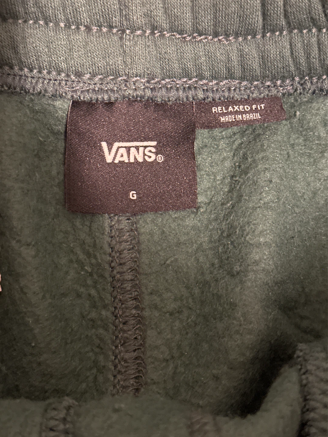 Vans Relaxed Fit Sweatpants - Green - Size G - photo 2