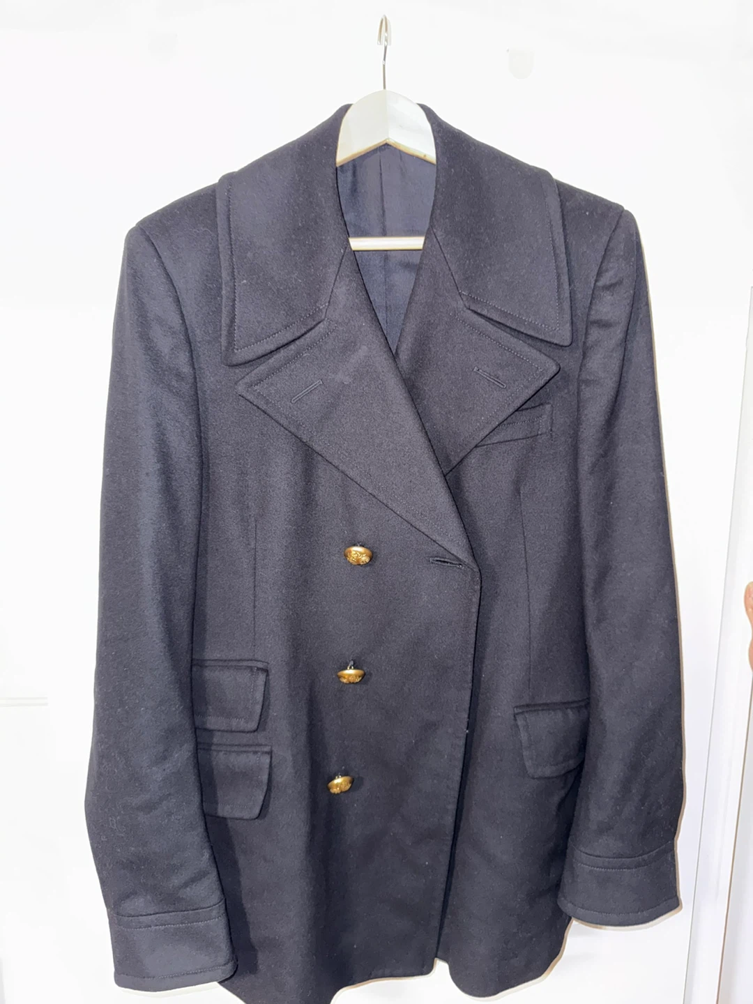 Gucci Double-Breasted Wool Blend Peacoat - photo 5