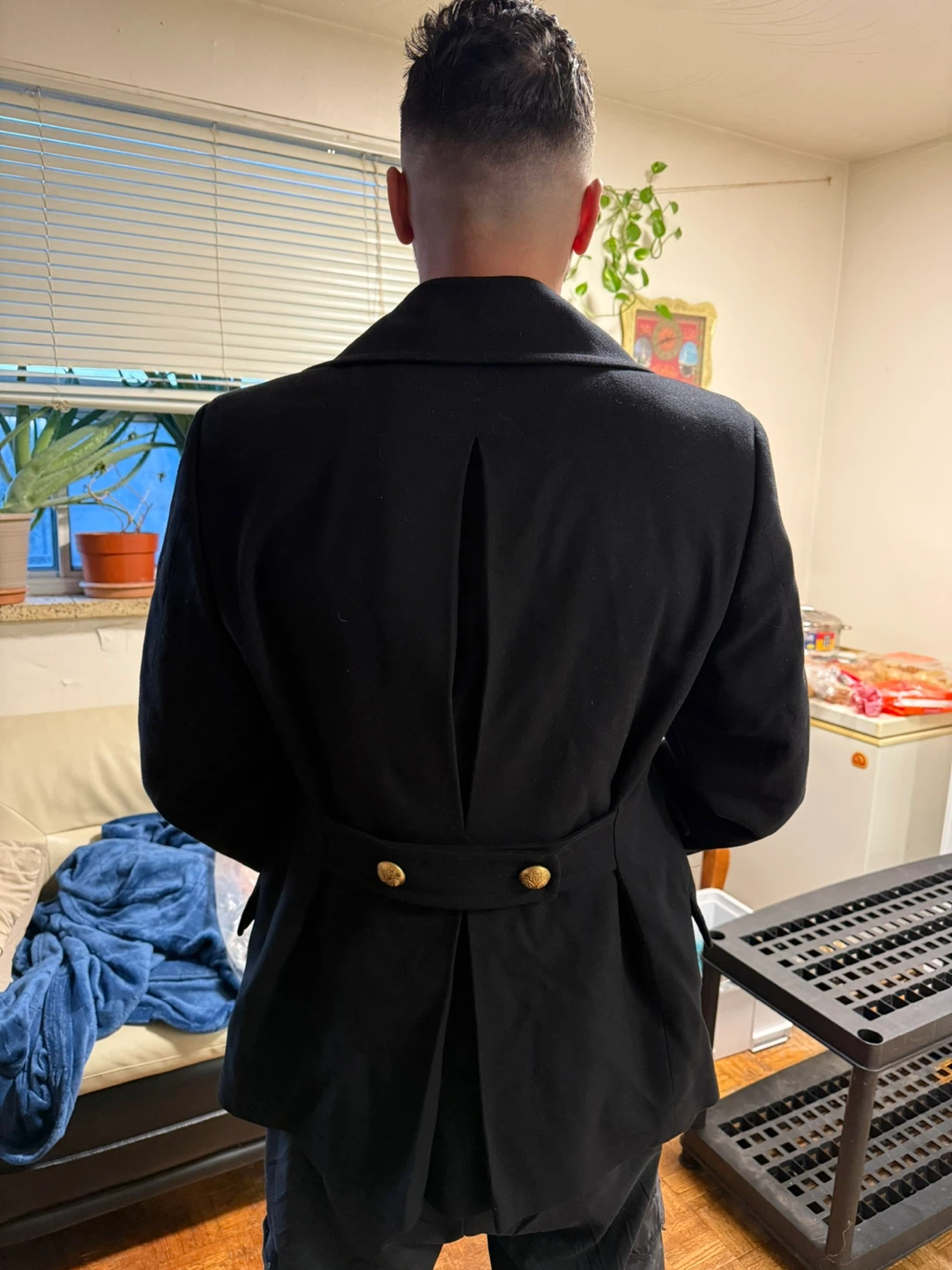 Gucci Double-Breasted Wool Blend Peacoat - photo 3