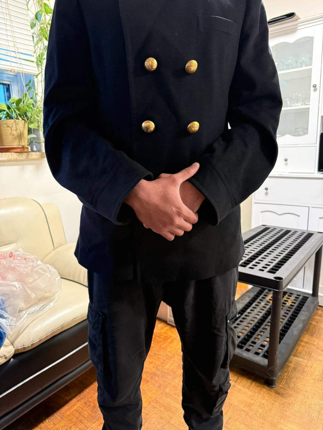 Gucci Double-Breasted Wool Blend Peacoat - photo 2
