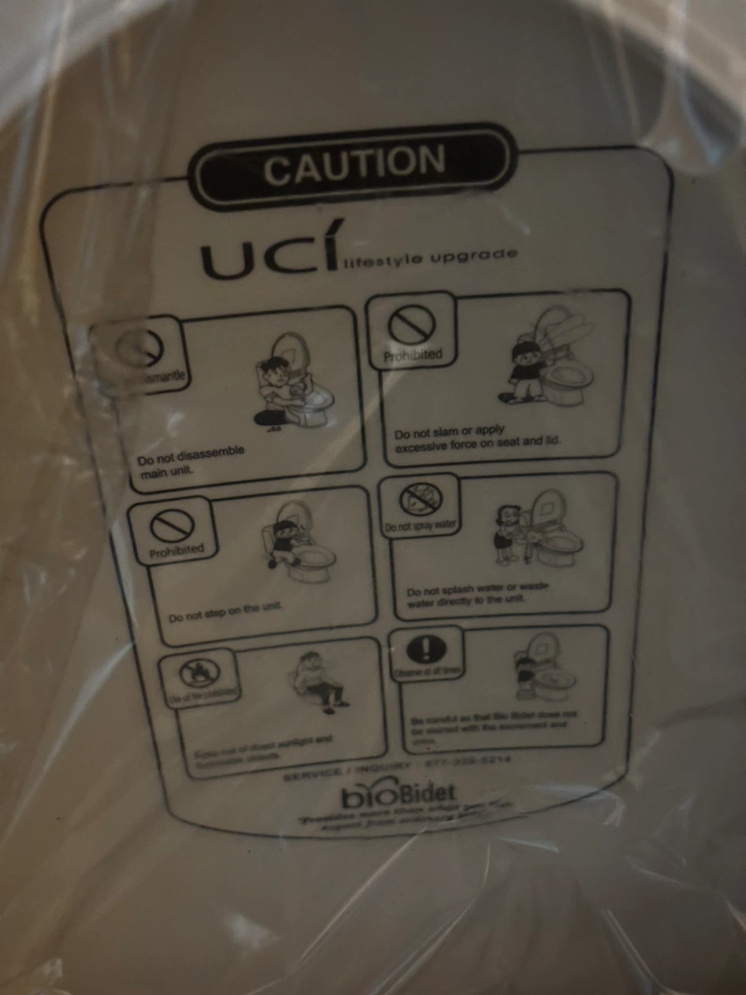 Bio Bidet UCI Lifestyle Upgrade Bidet Seat - White - photo 3