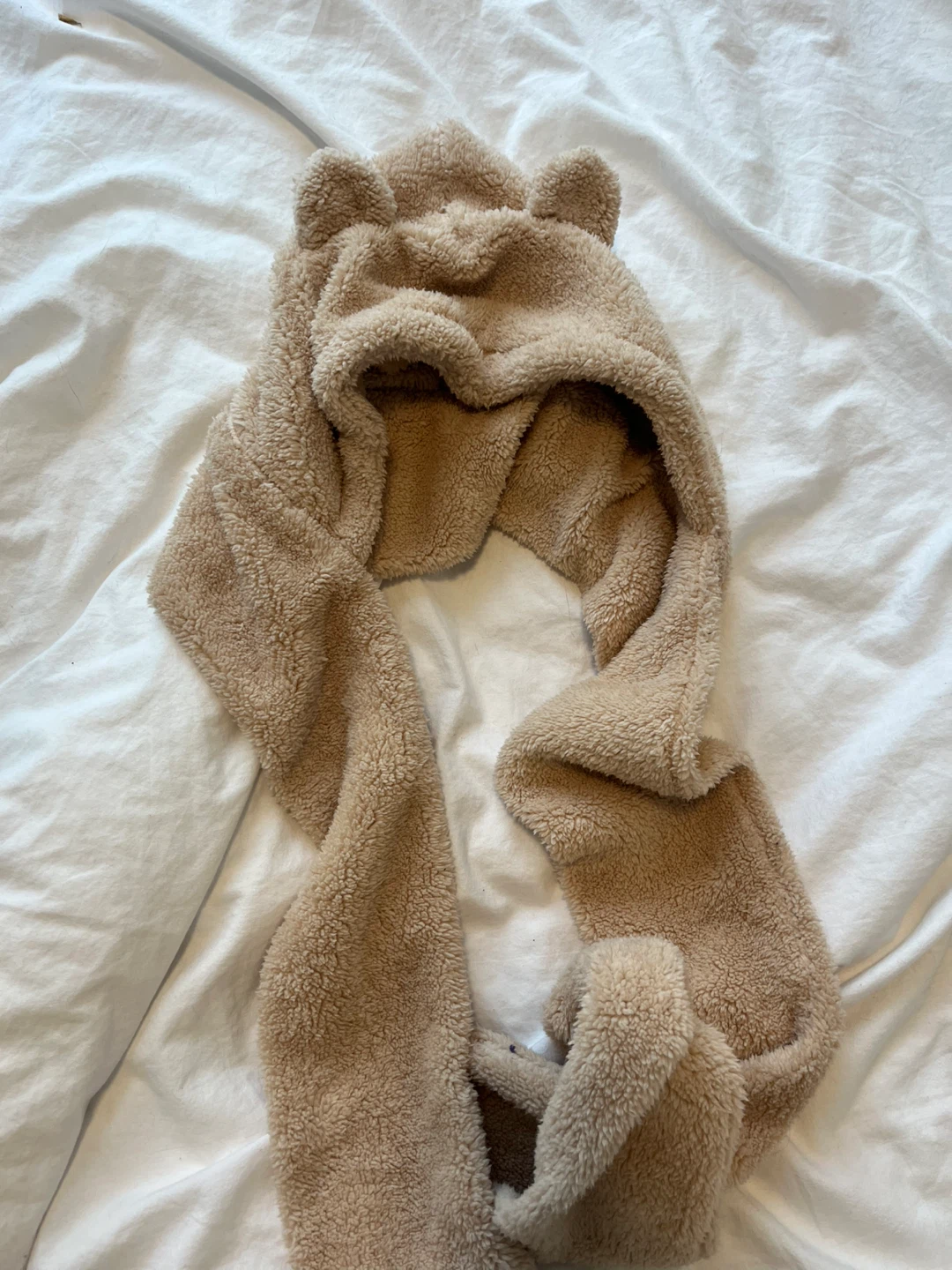 Plush Bear Hood Scarf - photo 4