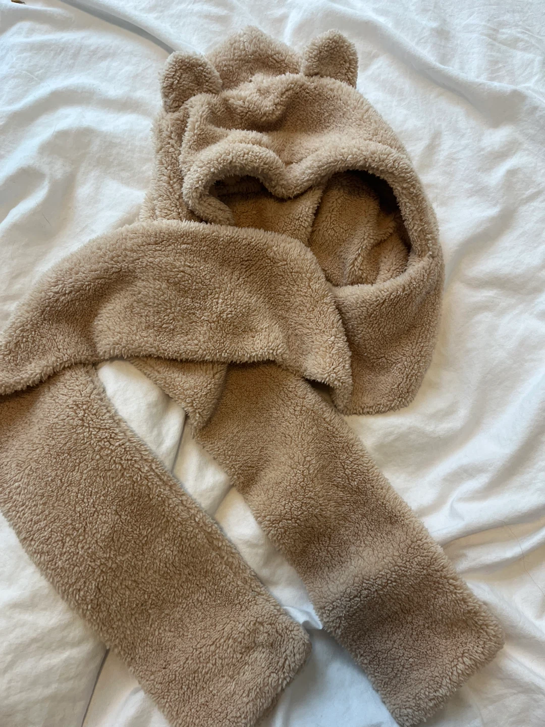 Plush Bear Hood Scarf - photo 3
