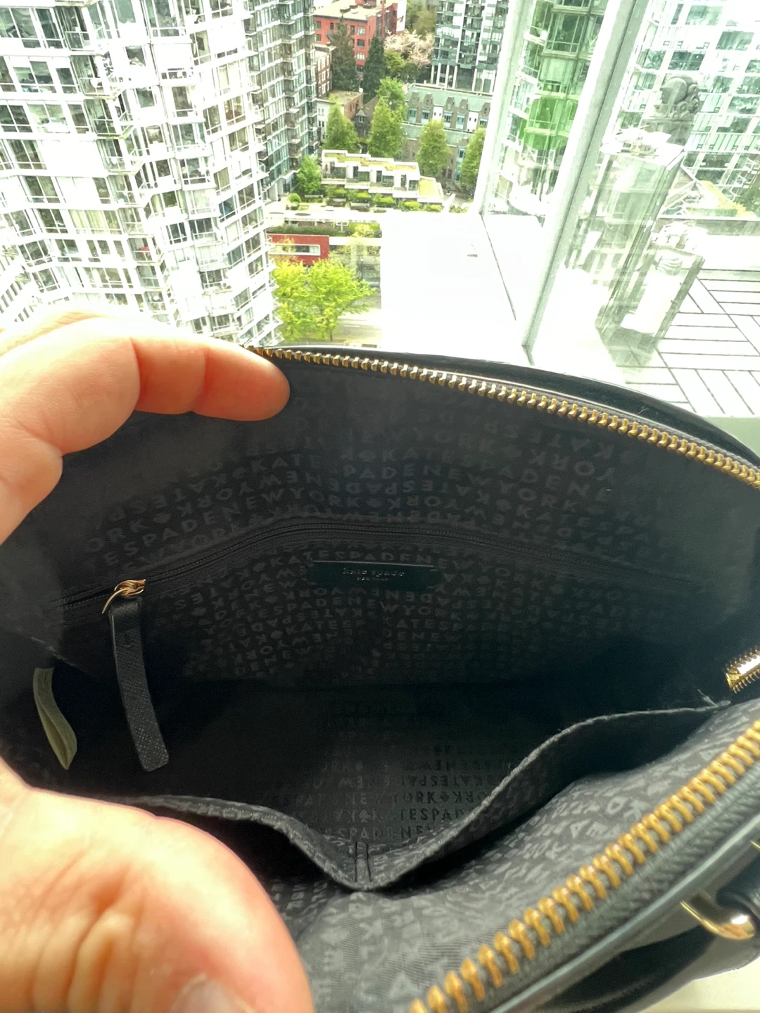 Kate Spade New York Black Dome Satchel Purse - photo 2
