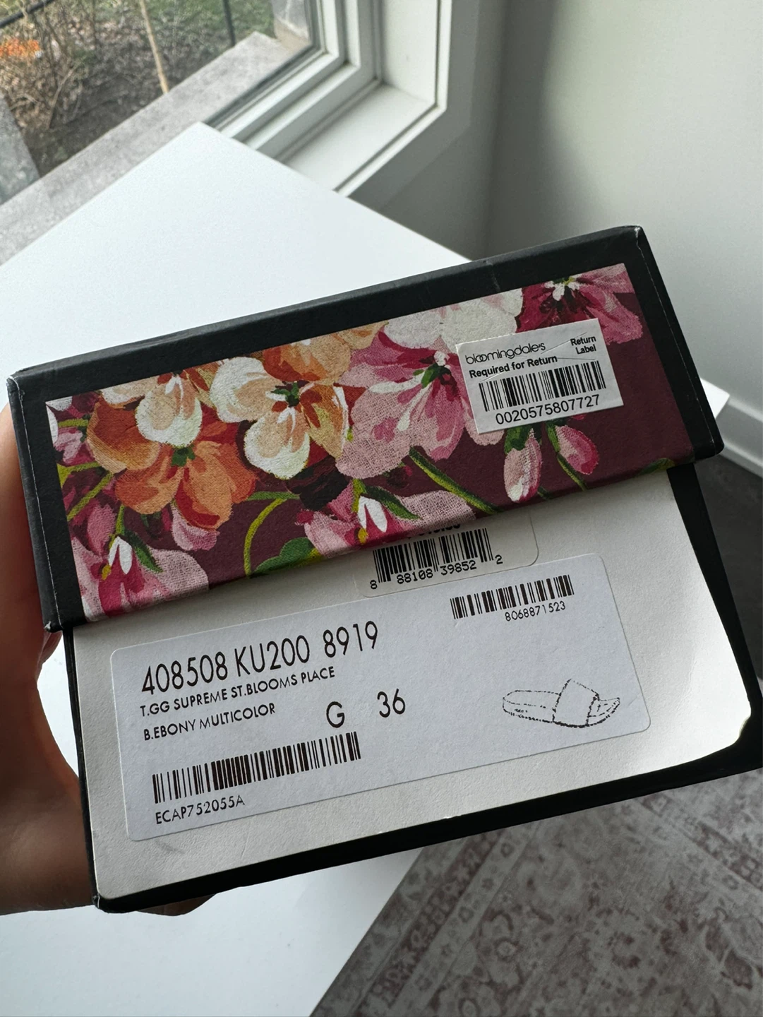 Gucci GG Blooms Supreme Slides - photo 2
