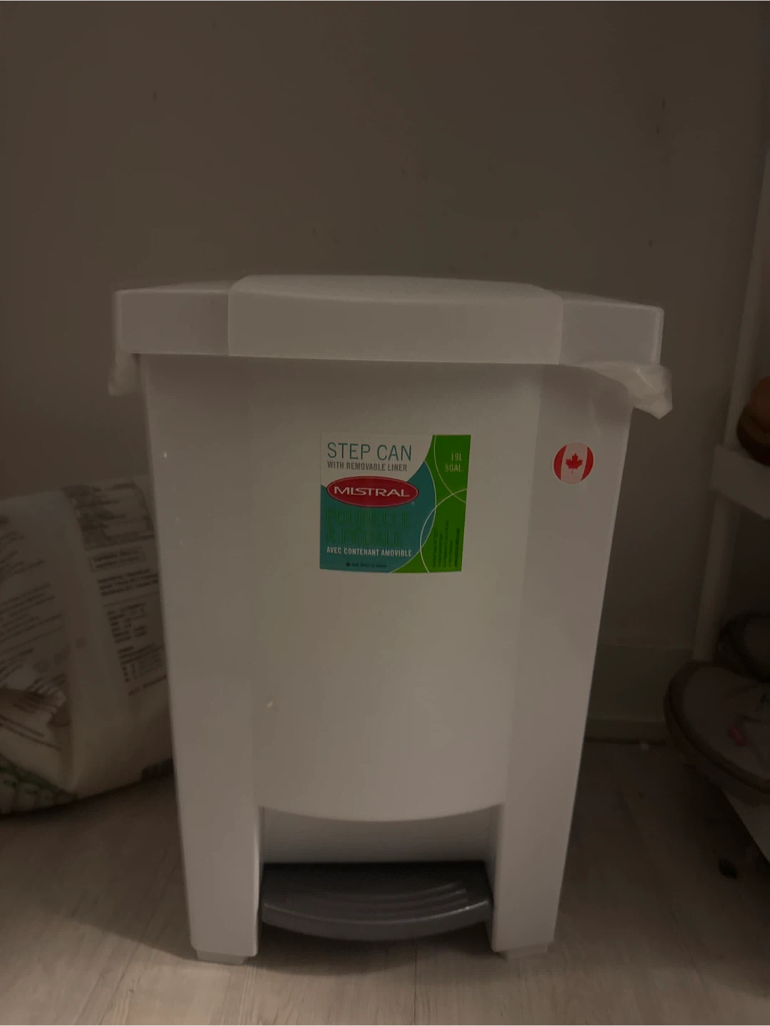 Mistral Step Can 19L Trash Can