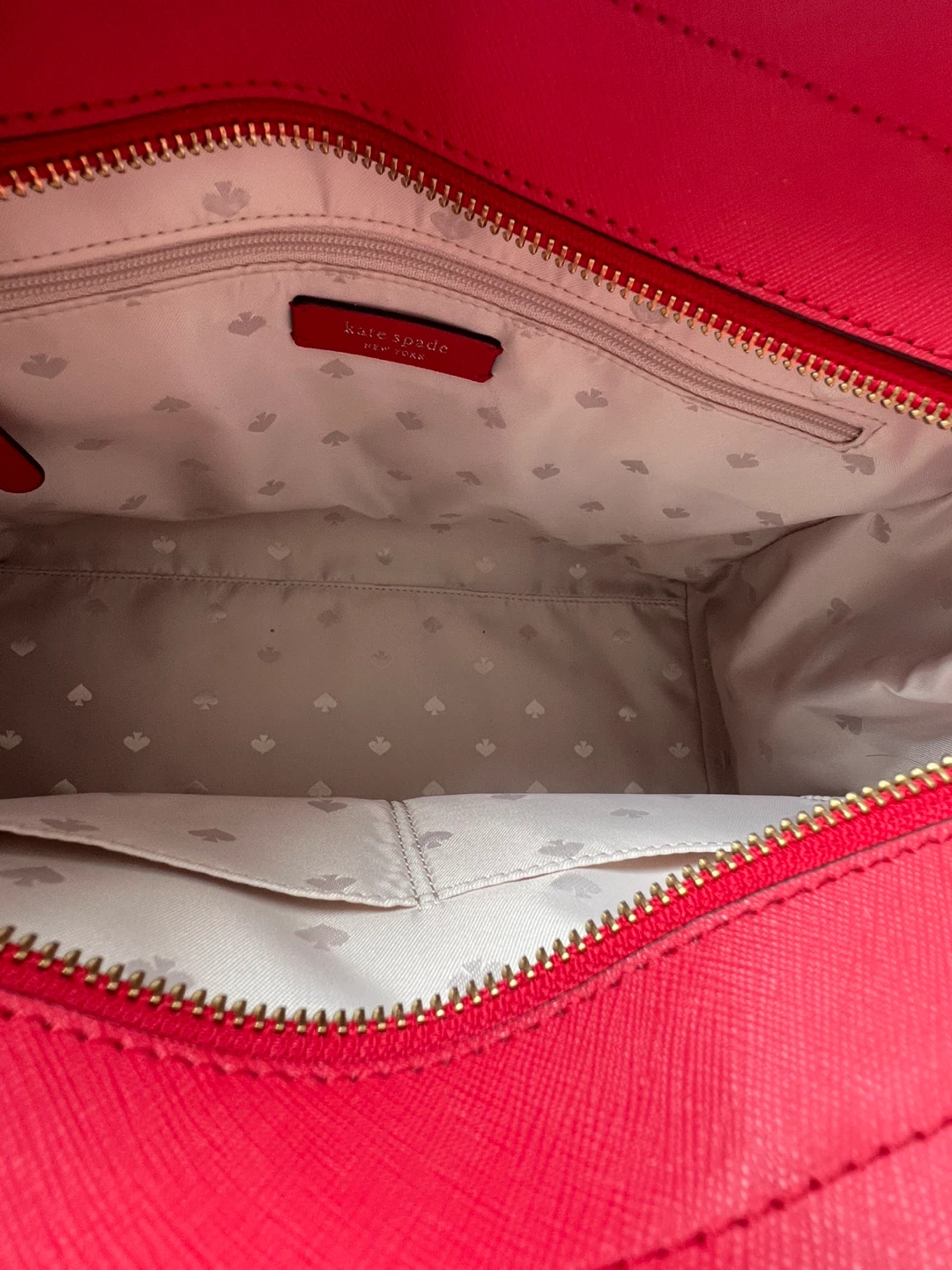 Kate Spade Red Leather Tote Bag - photo 2
