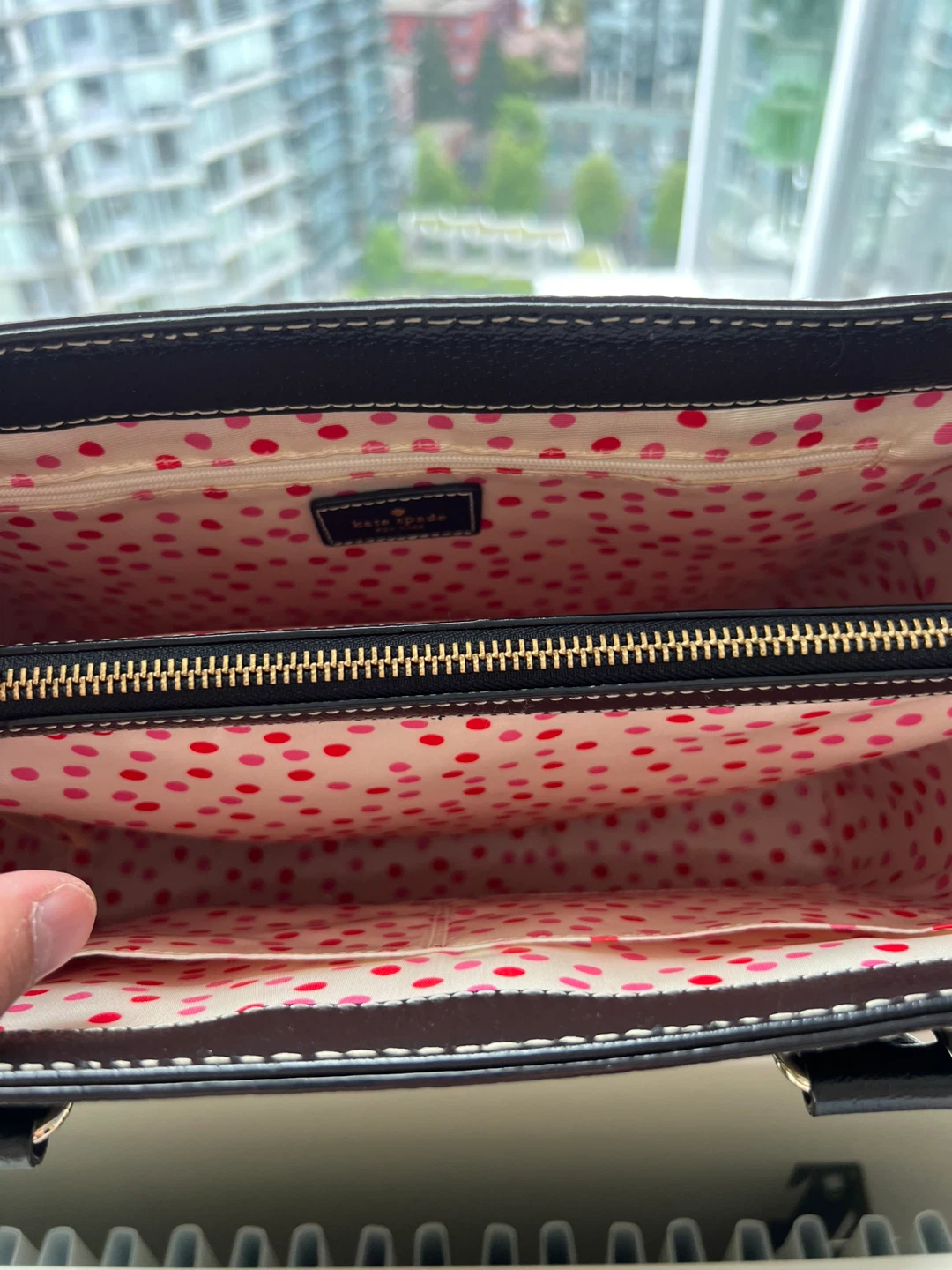 Kate Spade New York Black Leather Tote Bag - photo 2