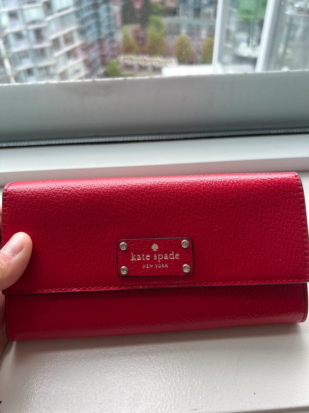 Kate Spade New York Red Leather Wallet