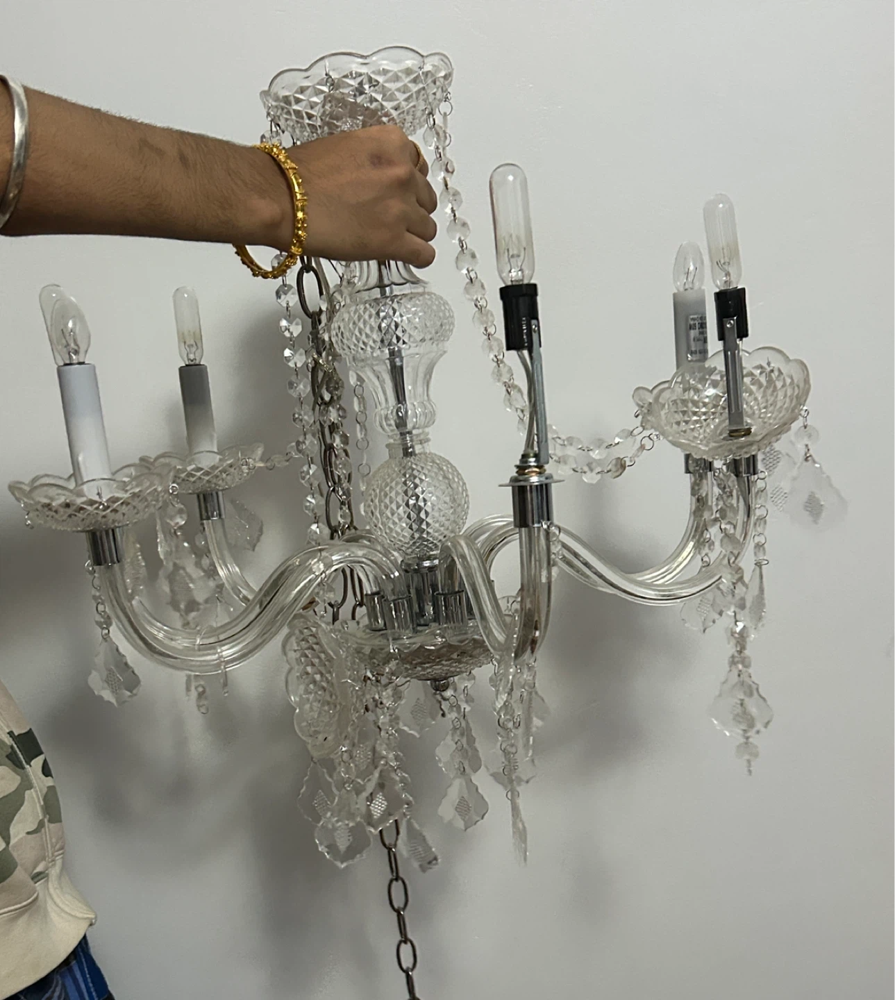 Glass crystalChandelier 🌱 - photo 4