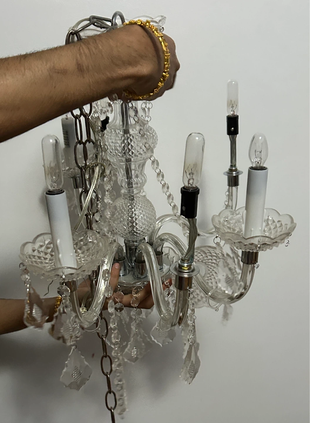 Glass crystalChandelier 🌱 - photo 5