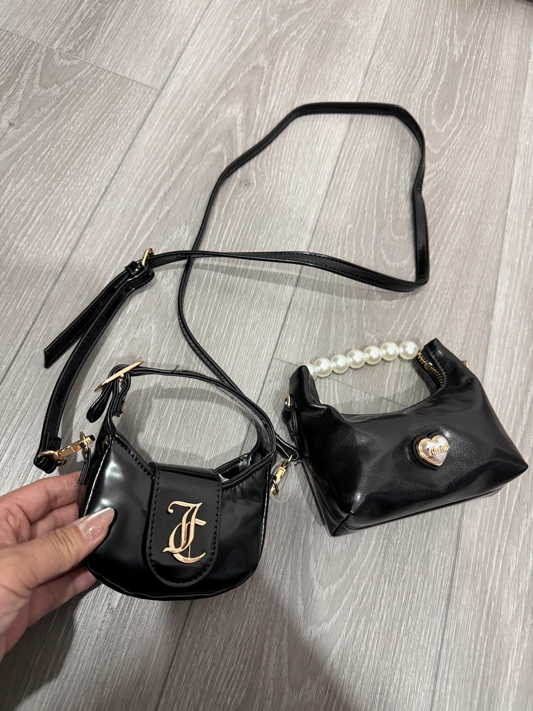 Juicy Couture Black Mini Bags (Set of 2) - photo 2