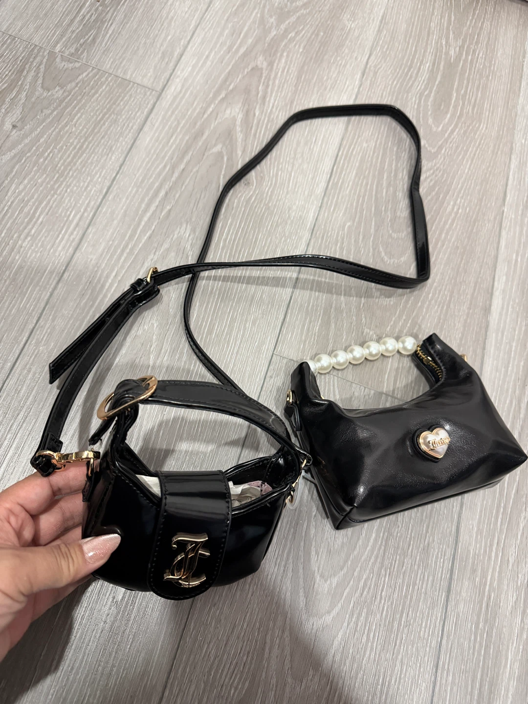 Juicy Couture Black Mini Bags (Set of 2) - photo 3