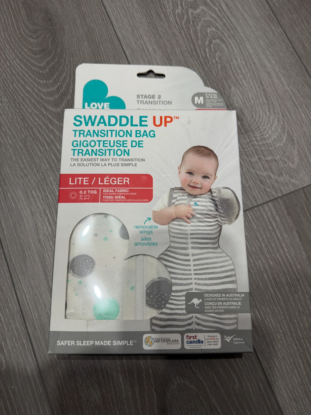 Love To Dream Swaddle Up Transition Bag Size M