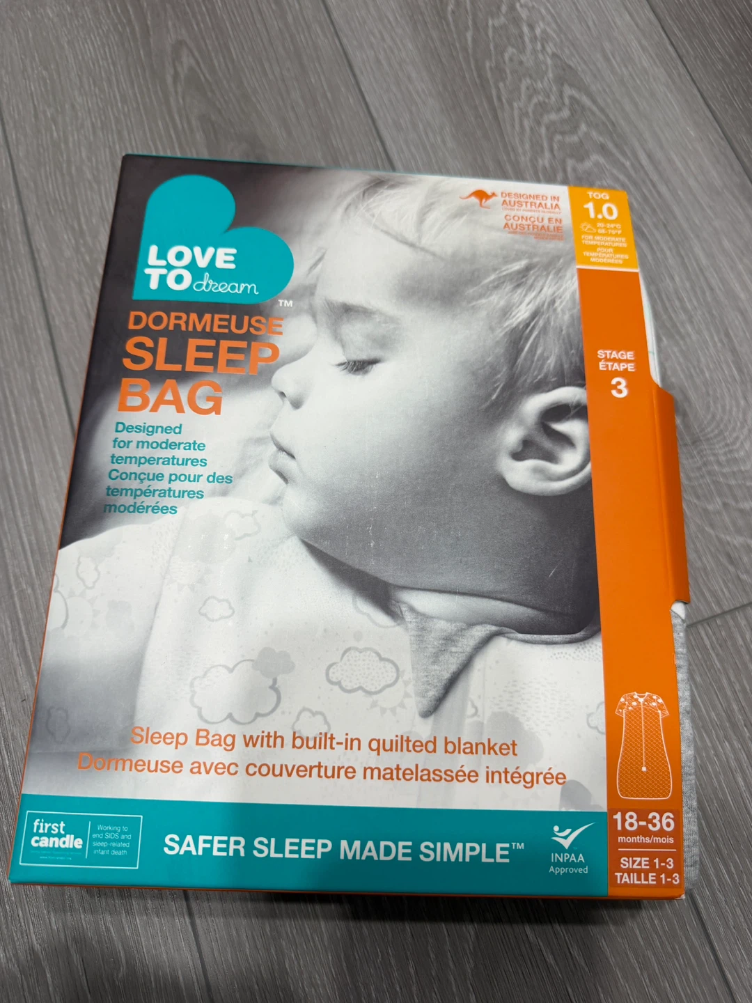 Love To Dream Sleep Bag Size 1-3 months