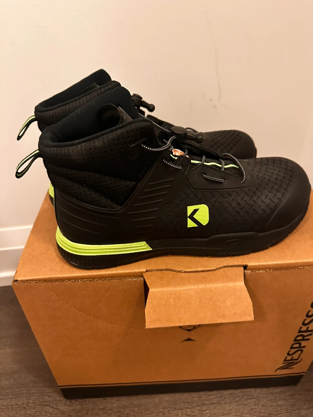 Dakota Black Work Boots