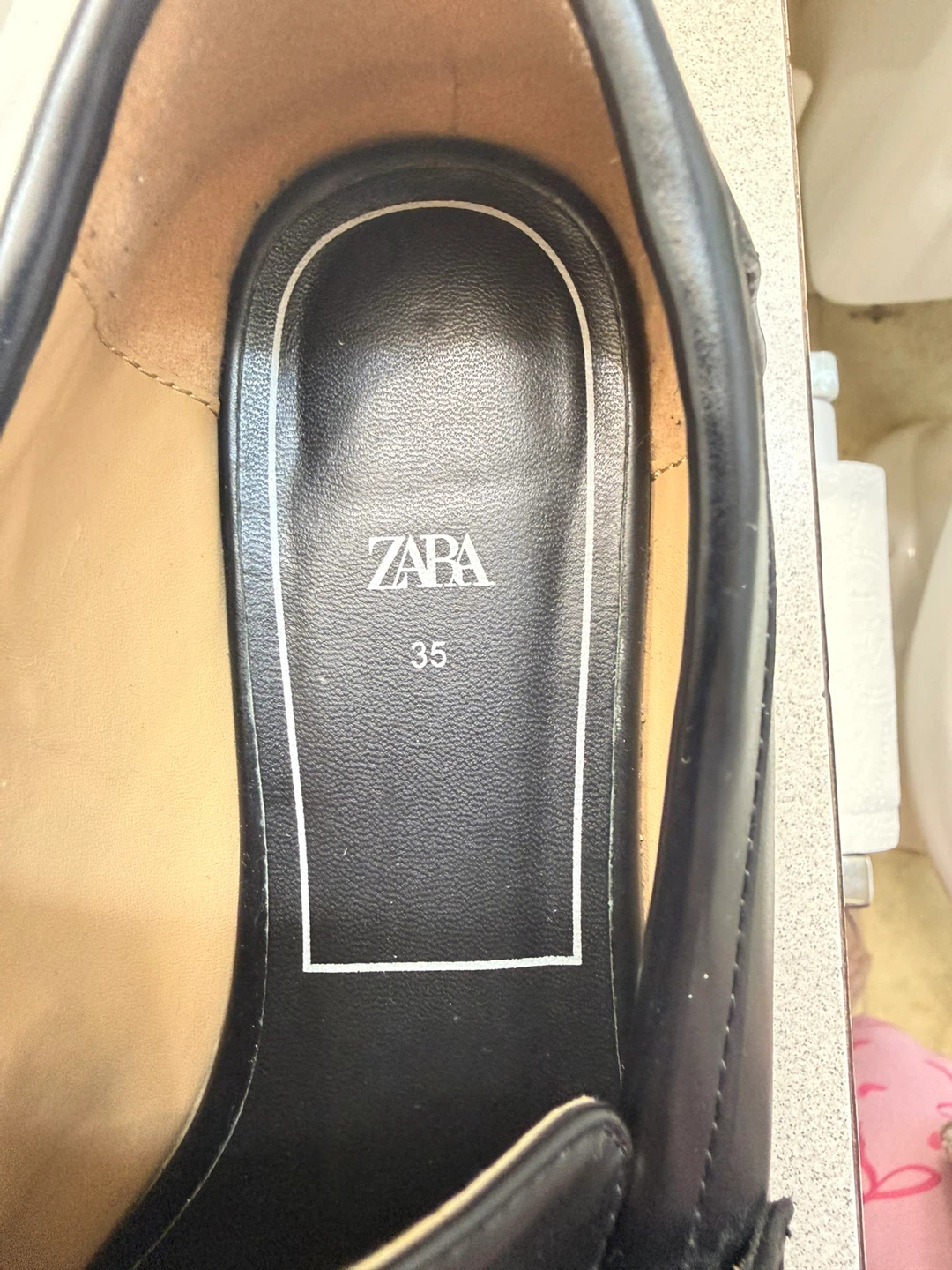 Zara Black Loafers Size 35 - photo 3