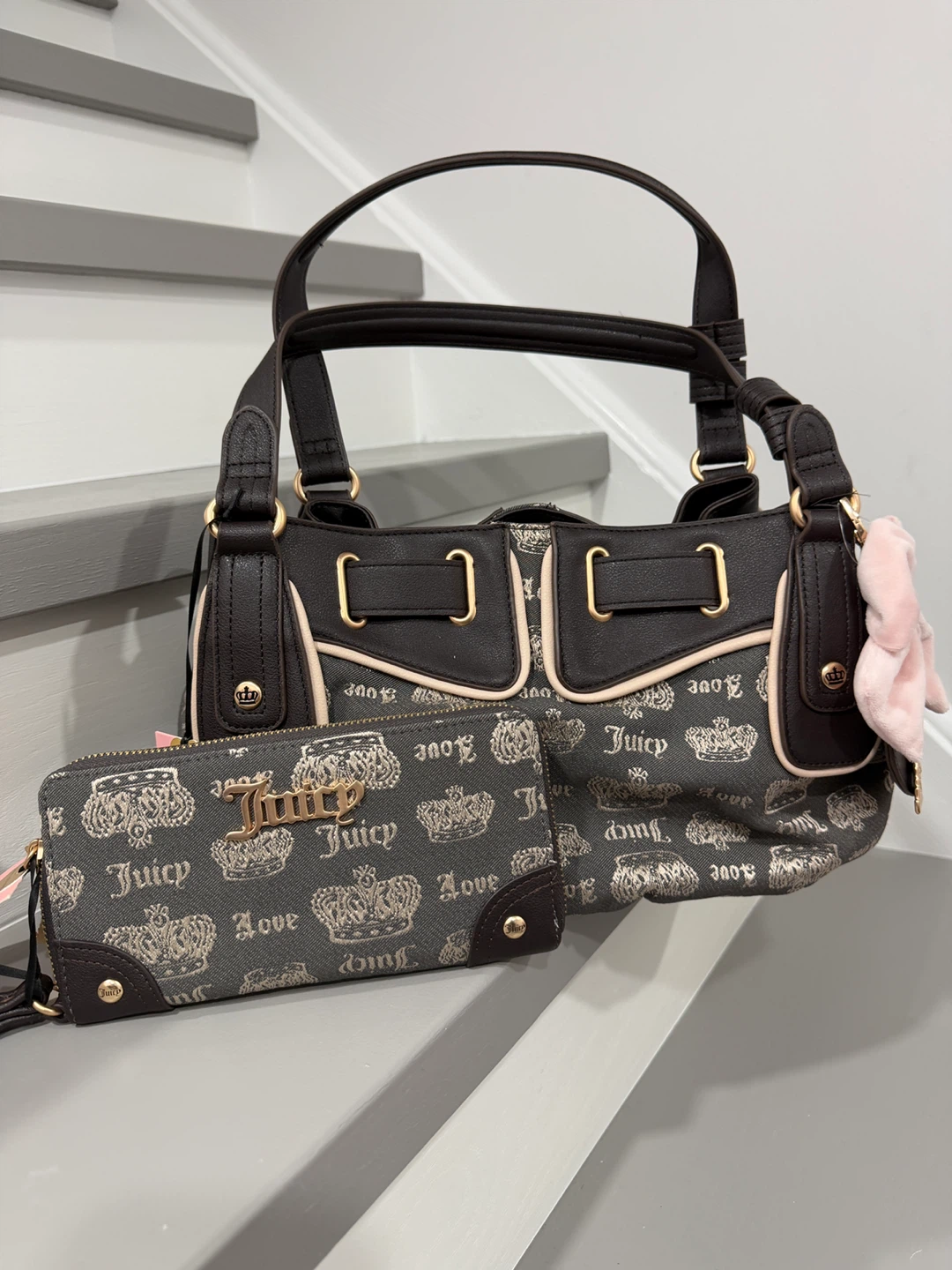Juicy Couture Bag and Wallet Set