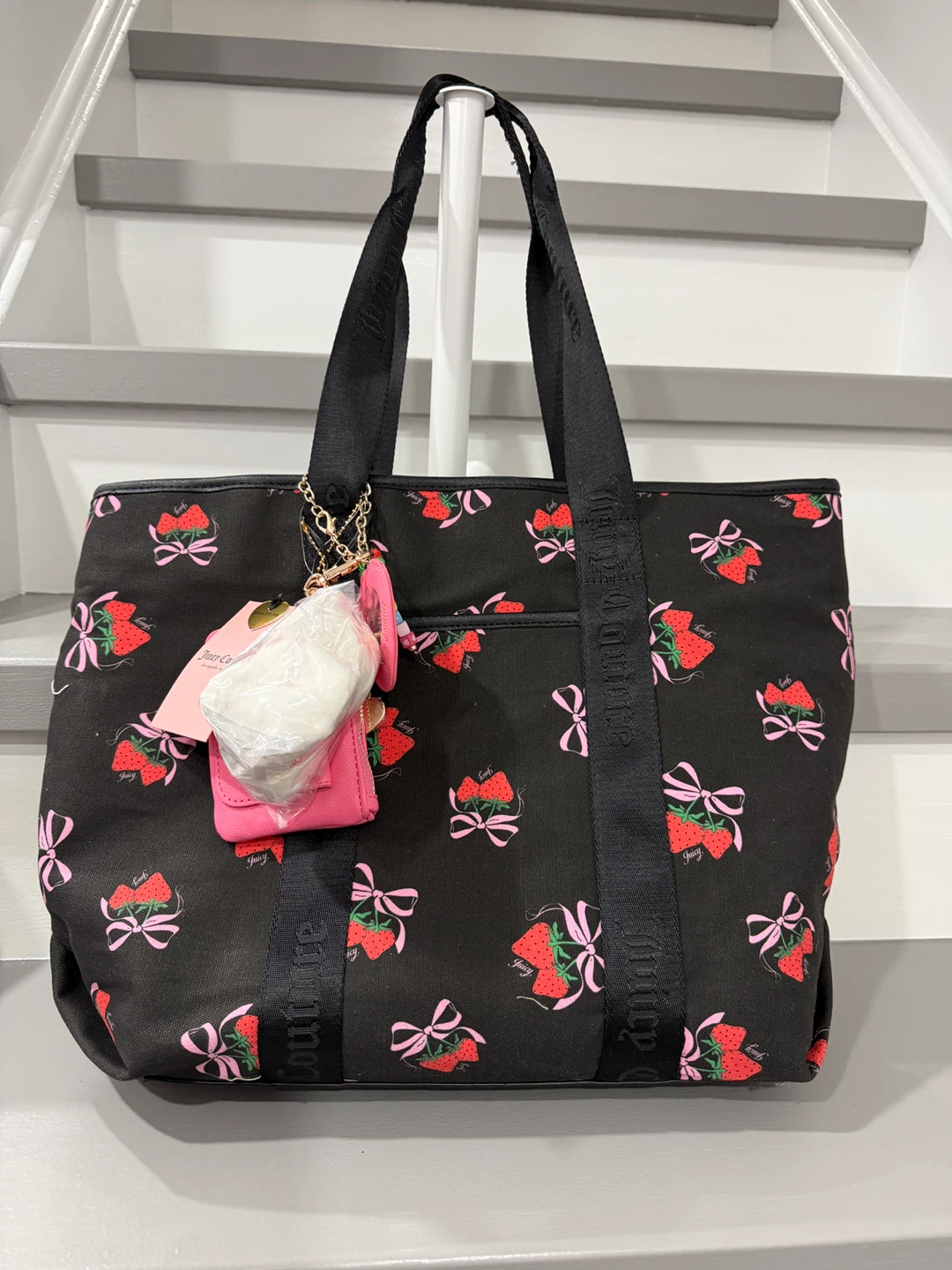 Juicy Couture Strawberry Festival Tote Bag