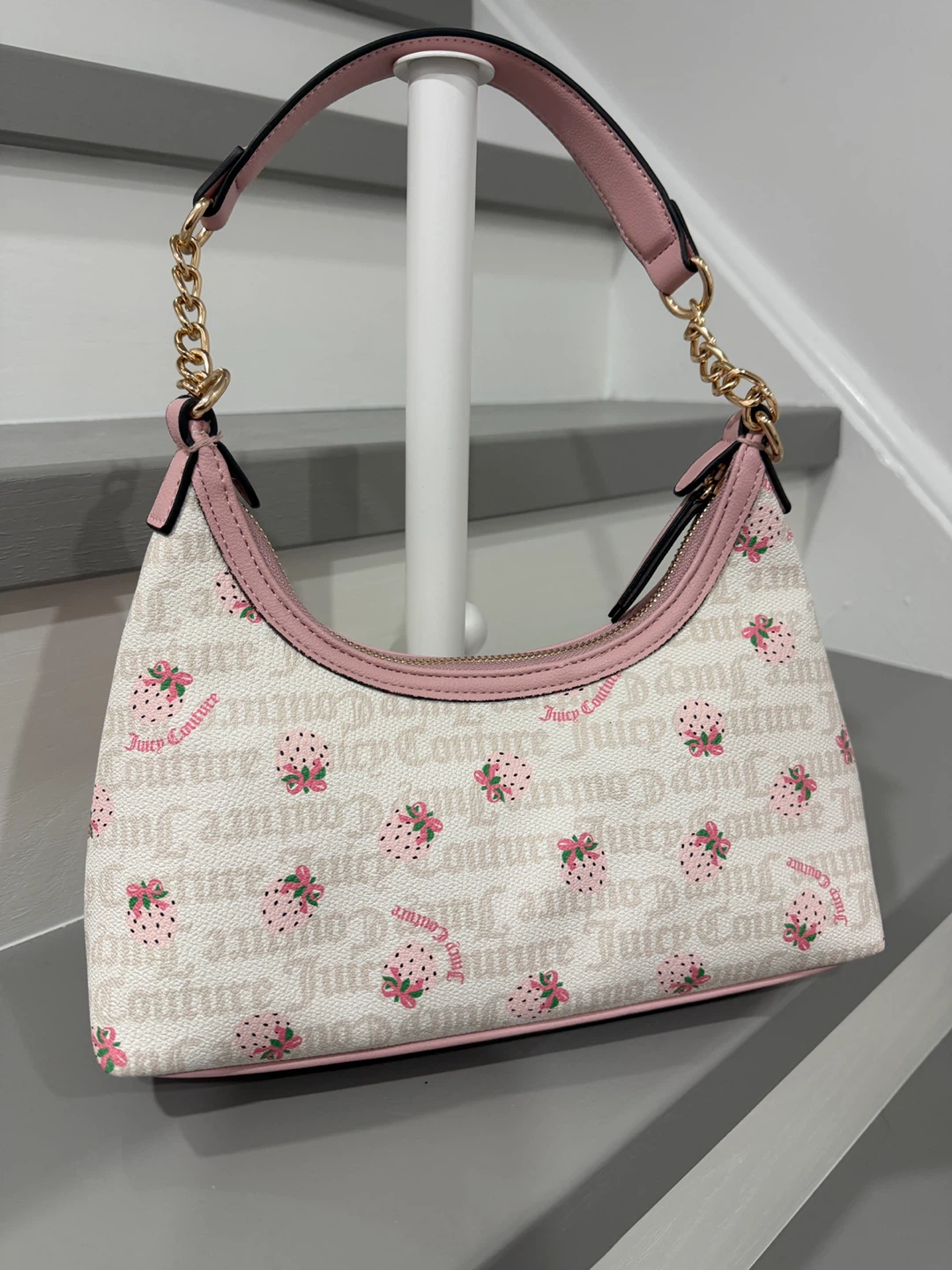 Juicy Couture Strawberry Print Shoulder Bag - photo 4