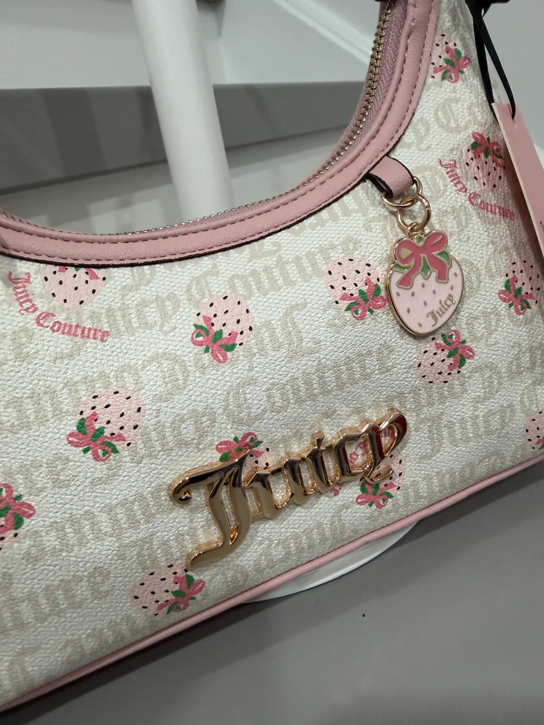 Juicy Couture Strawberry Print Shoulder Bag - photo 2