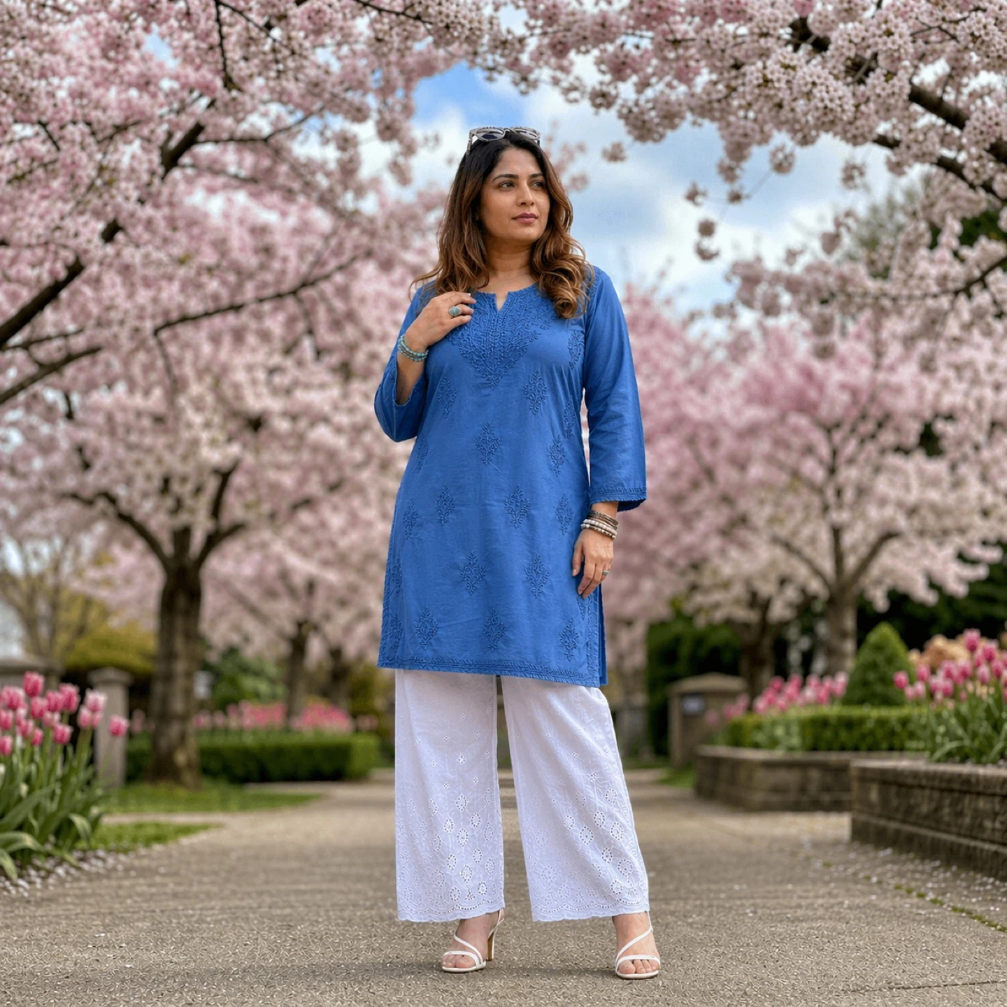 Chickenkari Kurti in Various Colours - photo 2