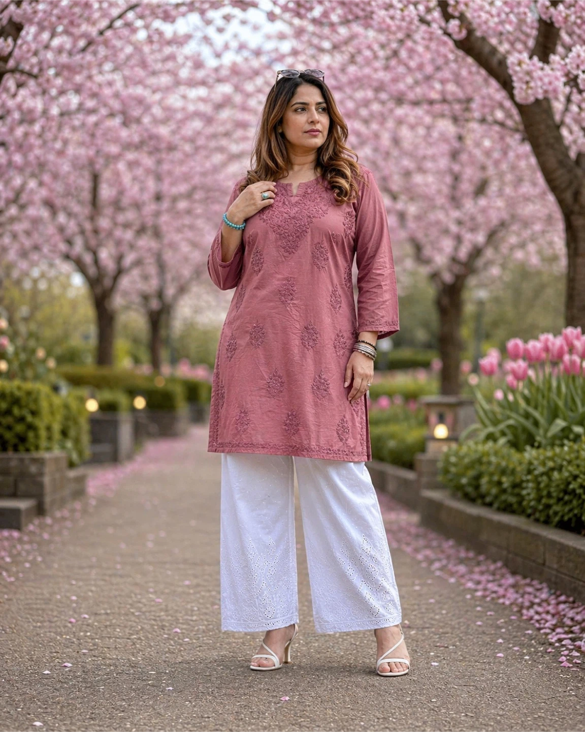 Chickenkari Kurti in Various Colours - photo 4