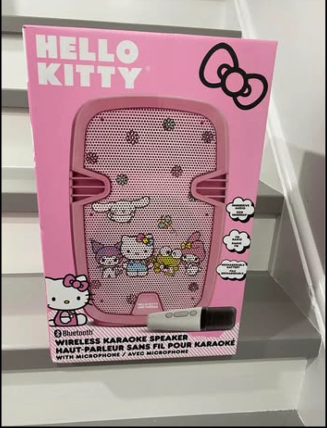 Hello Kitty Wireless Karaoke Speaker with Microphone