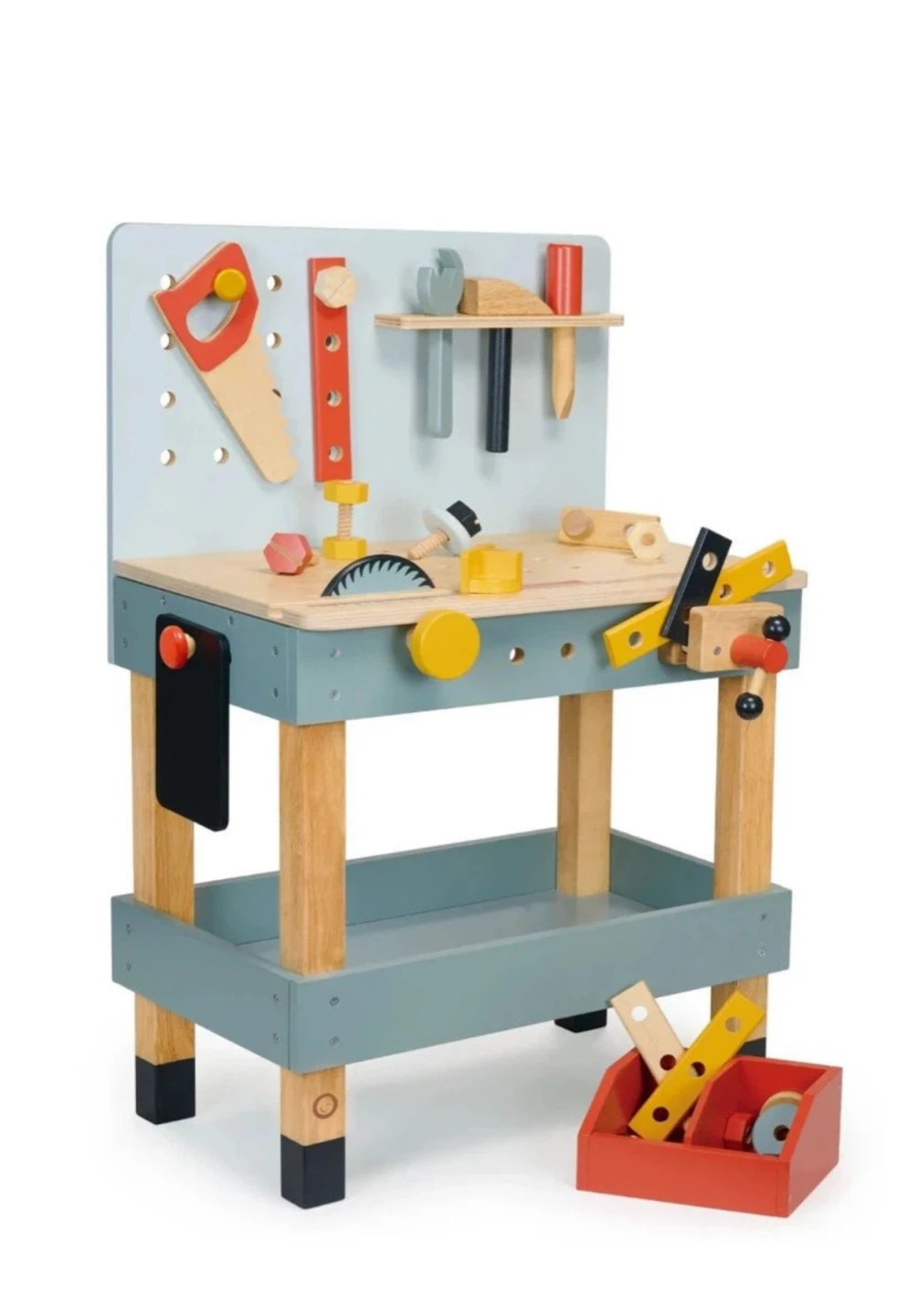 Mentari Toys Carpenter's Workshop Wooden Tool Bench - photo 3